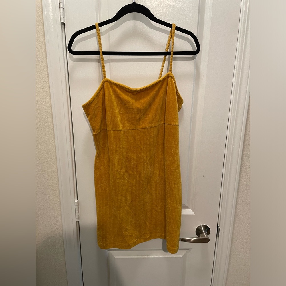 Yellow wild fable dress.